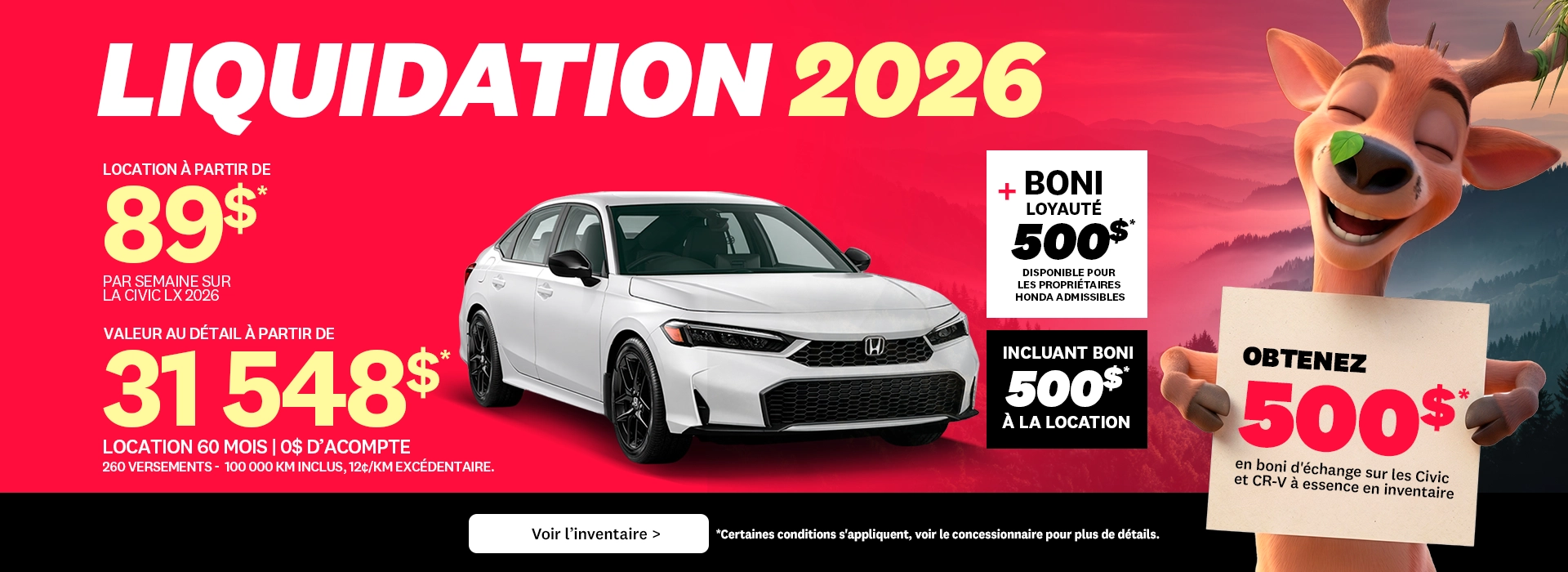 Concession Honda Mont-Laurier