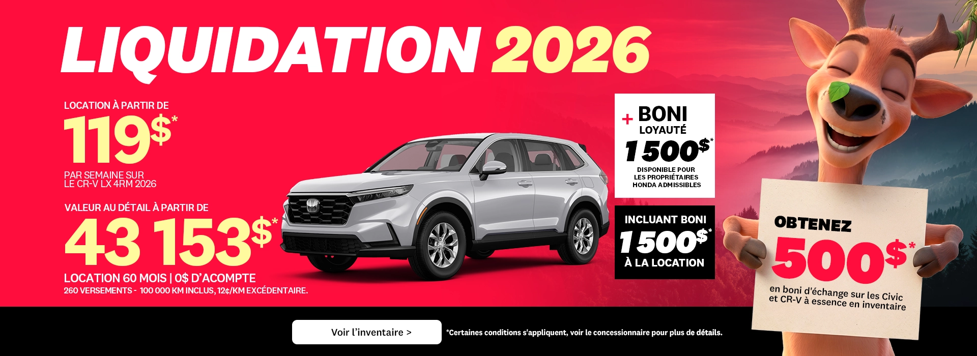 Concession Honda Mont-Laurier