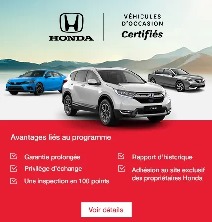 Occasions certifiés