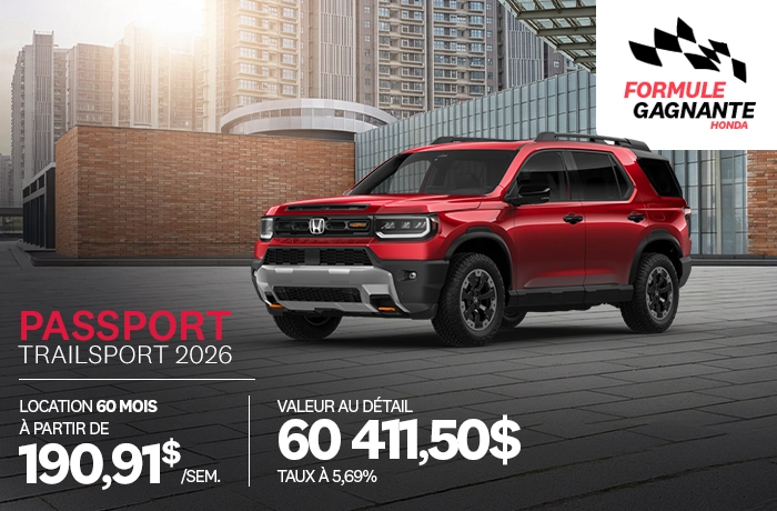 Promotion Passport Trailsport 2026